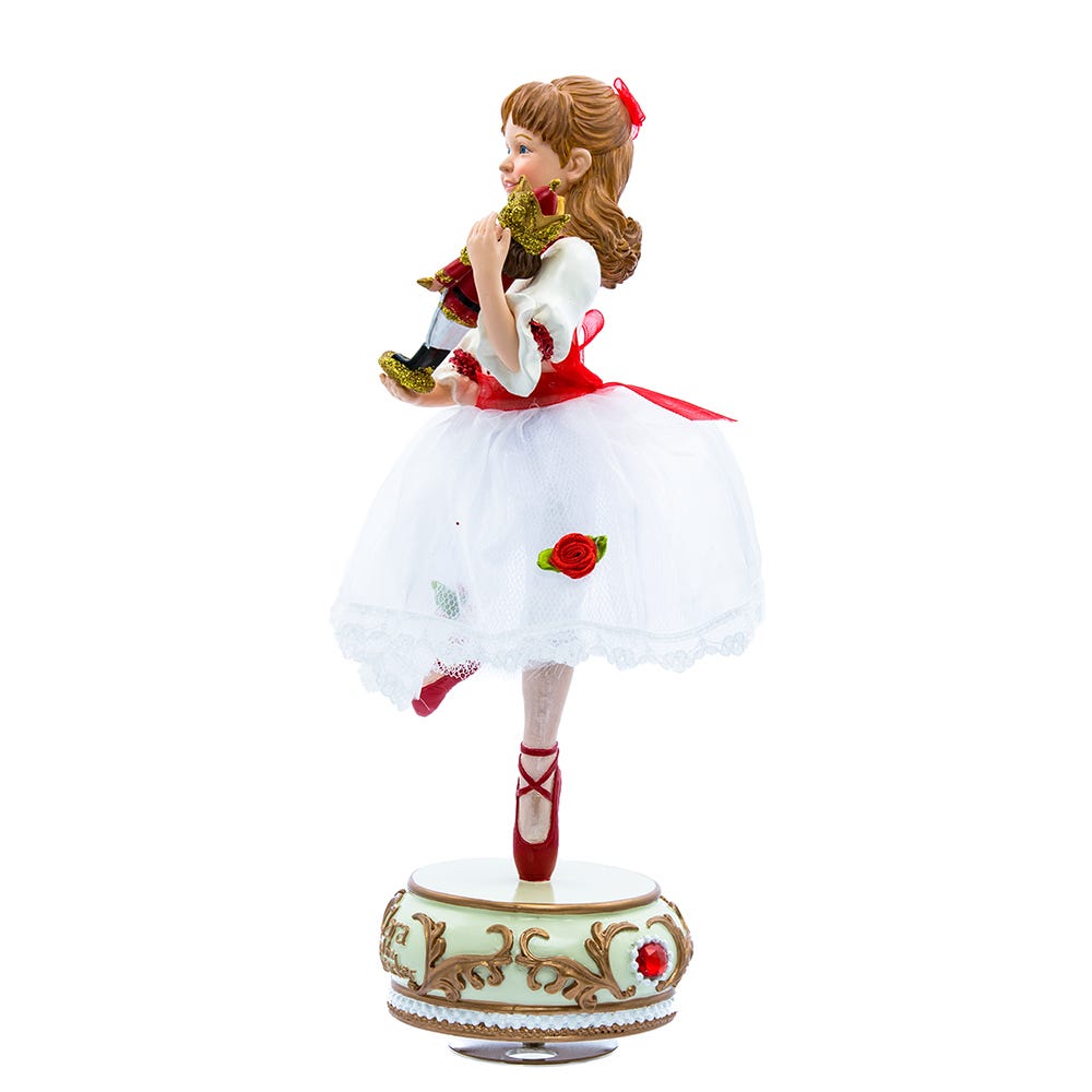 Kurt Adler 11.5-Inch Musical Clara Tablepiece